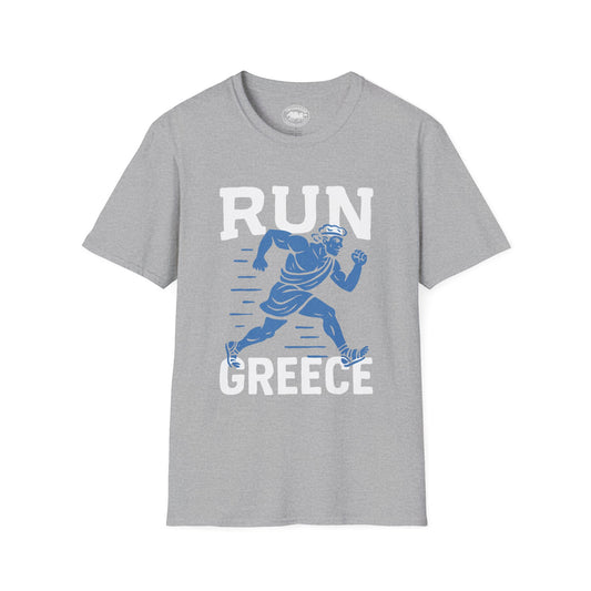 Run Greece Tee